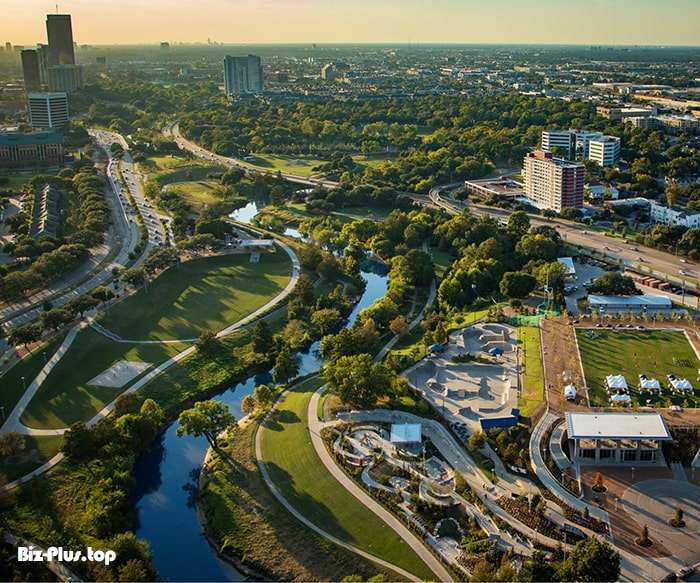 The Water Works in Buffalo Bayou Park