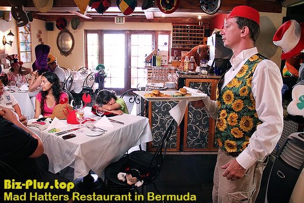 Mad Hatters Restaurant in Bermuda