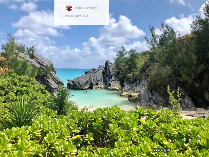 Jobson's Cove in Bermuda