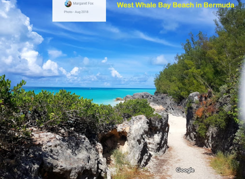 West Whale Bay Beach in Bermuda