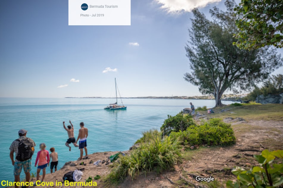 Clarence Cove in Bermuda