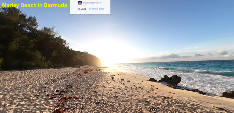 Marley Beach in Bermuda